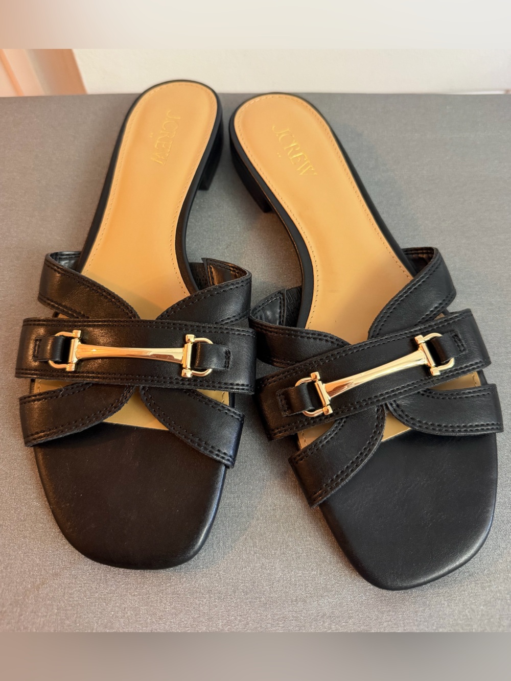 J.Crew Bit slide sandals Size 8 NEW
